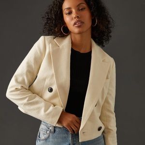 Anthropologie Maeve cropped blazer New with Tags